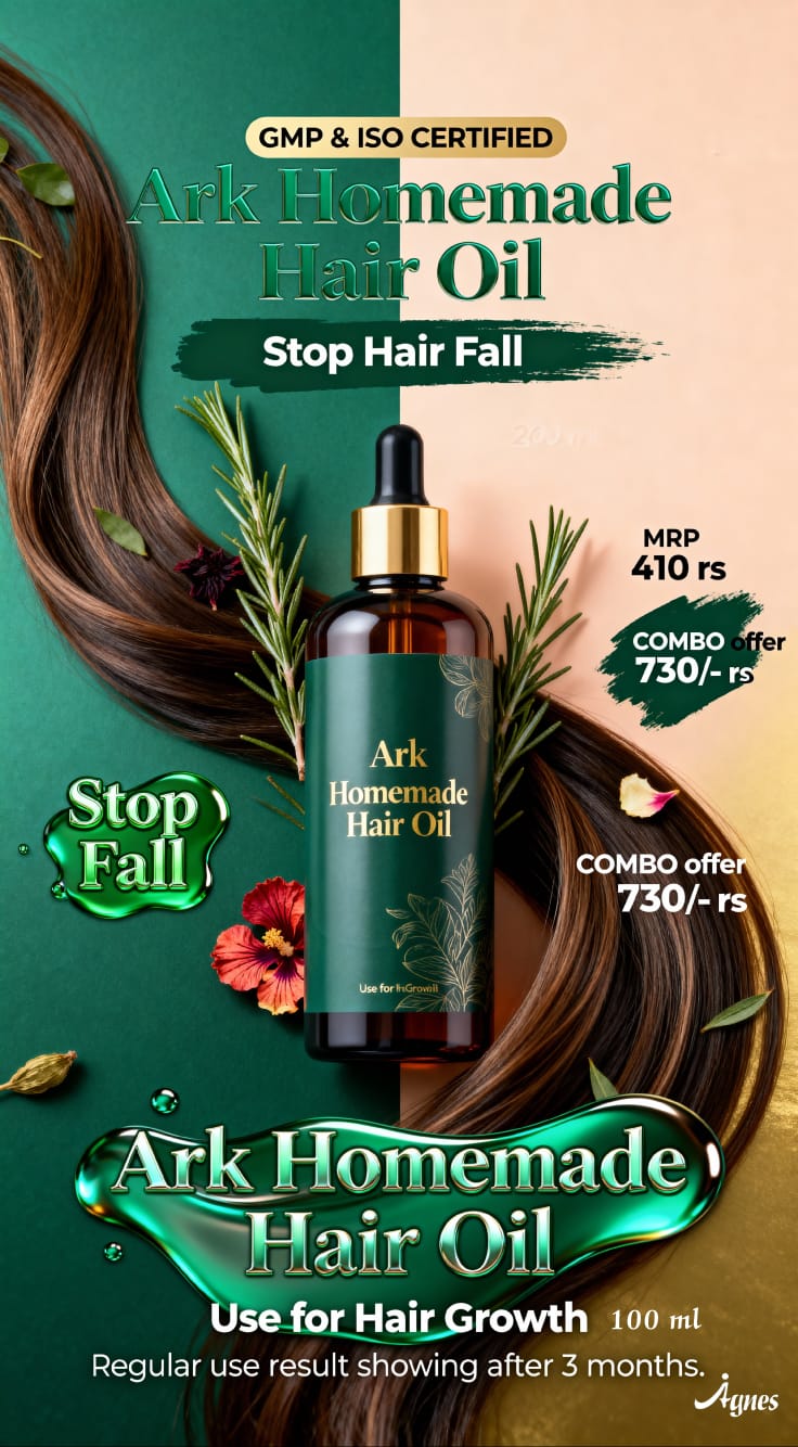 Ark Homemade Hair Oil Combo